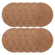 10 Pcs Pigeon Egg Nest Mat Nesting Material for Small Birds Breeding Pads