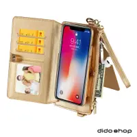 在飛比找momo購物網優惠-【Didoshop】iPhone 11 手機皮套 斜背收納包