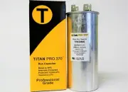 E5053 Round 50 + 5 uf mfd 370 Volts Dual Run Capacitor