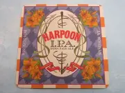 Beer Brewery Coaster ~ HARPOON Brewing Co IPA On Tap ~ Boston, MA & Windsor, VT