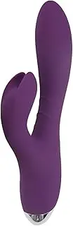 G-spot Vibrator, Clitoris Dildo Vibrator Stimulator Waterproof Realistic Rabbit Tongue Vibrator, Massager Erotic Sex Toys Clitoral Nipple Oral Sex Blowjob Vibrators for You,Purple
