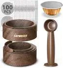 Reusable Vertuo Pod Refill Kit for Nespresso: Reusable Vertuo Capsule for Nespre