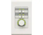 YAMAHA DCP1V4S Wall Mount Control Panel 1 X Rotary 4 X Switch ZA37710 1X Rotary Volume and 4X Switches WALL MOUNT CONTROL PANEL