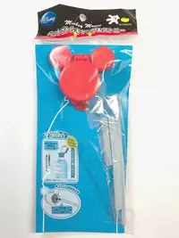 在飛比找樂天市場購物網優惠-日本 迪士尼 紅色米奇 頭型彈跳吸管蓋水壺套 寶特瓶蓋 寶特