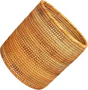 Whltzf Generous Size Open Wastebasket for Offices Kids Rooms Dorms Workplace Trashcan Wastebasket for Versatile Wooden Waste Container