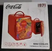Coca-Cola 1971 Unity Collection Limited Edition Mini Thermoelectric Cooler NEW