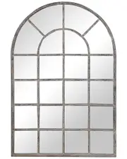Hewson Antique Rustic Gray Mirror