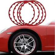 Rim Protector Rim Protector for Opel Corsa F Corsa-e 11 kW (2022),Set of 4 Rim Protectors,Thick Import Nylon,car Wheel Rim Protector Strip,Easy to Install,4 Colour(Color:03,Size:20 INCH)(1,19 INCH)