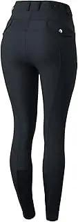[HORZE] Andrea Women's High Waist Silicone Knee Patch Breeches with Bit Print