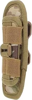 1Pc Pouch with Rotatable Duty Belt Clip Durable Torch Holder for Easy Access and Secure Carry Outdoor Activities Camouflage Color