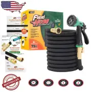 Flexible 75 FT Expandable Hose – Lightweight with Double Latex Core and No-Kink