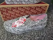 Vans Old Skool Tapered Women’s All Over Print Mono Floral Sneakers Sz 7.5