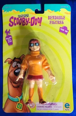 Cartoon Network Scooby-Doo Velma Vintage Bendable Figures 1999 Collectible