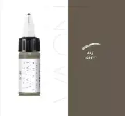 Nuva Colors Eyebrows GREY 1/2-oz Permanent Makeup PMU Pigment Ink Supplies