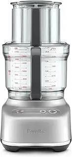 Breville the Kitchen Wizz 9 Food Processor, Precise Blender & Mixer, Food & Vegetable Chopper, BFP610BSS, Brushed Stainless Steel