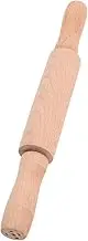INOOMP Mini Wooden Rolling Pin Tool for Baking Pastry Dumplings Crafts Comfortable Handle for Holiday Fun Activities