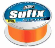 Sufix Siege Fishing Line - Neon Tangerine - 17 lb Test - 330 yards - 662-117NT