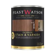 Feast Watson 1L Exterior Swan River Jarrah Stain And Varnish