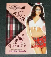 2018 Benchwarmer BRANDY GRACE Hot For Teacher #81 Pink Foil ERROR Playboy Sexy