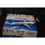 1:400 SWISSAIR 瑞士航空 MD-81 HB-IND DRAGON製作