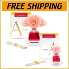 Scented Reed Diffuser Gift Set in Cedar Rose - Eco-Friendly & Lasting Aroma