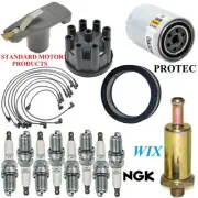 Tune Up Kit Filters Cap Spark Plugs Wire For FORD LTD V8; 5.0L; 2Bbl 1972 (for: Ford)