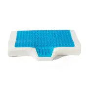 60x40cm Cooling Gel Pillow Memory Foam Summer Chill Orthopedic Memory Foam Pillow for Side Back Sleeper