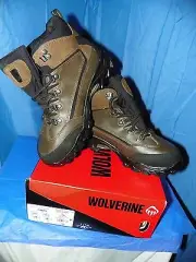 WOLVERINE SPENCER WATERPROOF BROWN/BLK HIKING BOOT MENS SIZE 7M (WOMENS 8) NIB