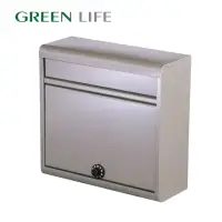 在飛比找momo購物網優惠-【Green Life】密碼式烤漆金屬信箱-香檳金(壁掛、不