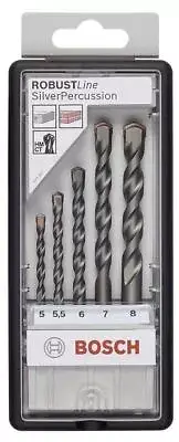 BOSCH - PROFESSIONAL (BLUE) - Concrete & Masonry Drill Bit Set, 5 Piece