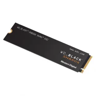 【Western Digital】黑標 SN850X 2TB NVMe PCIe SSD(讀：7300MB/s 寫：6600MB/s)