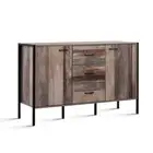 Artiss Buffet Sideboard Cabinet Storage Kitchen Hallway Table Industrial Rustic