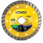 FLEXOVIT 125mm Turbo Diamond Blade for Concrete & Clay Bricks - PRO TRADESMAN