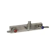Evolution 8" C/C Splash Mount S/S Faucet , Body Only