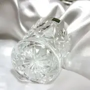 HOYA Crystal Museum Sasa Fumio Rock Glass Chrysanthemum Bottom