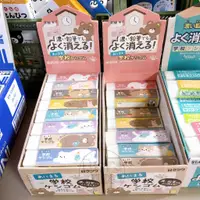 在飛比找蝦皮購物優惠-日本Kutsuwa STAD 學校用濃色鉛筆橡皮擦 動物款 
