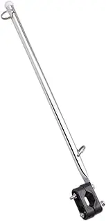 Marine Boat Flag Pole | Stainless Steel Yacht Flag Pole | Marine Flag Pole for Boats Rod Holder, Adjustable Flagpole for Marine Yachts