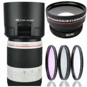 ULTRA WIDE ANGLE MACRO Lens + Hood Filters For Canon 100-400mm IS II USM ET-83D