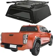 ATATNK Pickup Hardtop Topper Alloy Truck Tonneau Cover Seal Decked Truck Bed Storage Pickup Canopy Truck Cap Compatible for Isuzu Dmax 2024 Bedcover Canopy