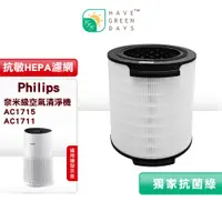 在飛比找蝦皮購物優惠-綠綠好日 適 飛利浦 PHILIPS AC1715 AC17