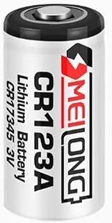HOUYIBO 1PCS CR123A 3V 1400mAh CR17345 Replacement Non-Rechargeable Disposable Lithium Battery for Industrial PLC Household Battery