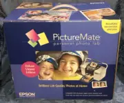 Epson PictureMate Deluxe Digital Photo Printer Photo Lab Brand New Sealed NIB