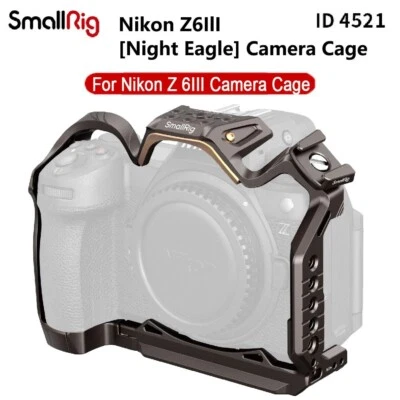 SmallRig "Night Eagle" Z 6III Camera Cage for Nikon Z 6III With Cold Shoe Mount