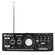 DC 12V AC 220V Car Radio Amplifier Car Amplifier Wth Remote Control