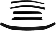 Weathershields Weather Shield Window Visors & Bonnet Protector for Hilux 2011-2014