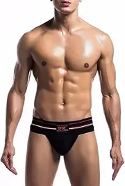 iEFiEL Man's Athletic Supporter Jock Straps Briefs Bikini Panties Gym Sports Underwear