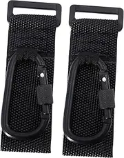 SWOOMEY 2Pcs Pram Hooks Non Slip Stroller Hangers for Shopping Bags and Diaper Bags Versatile Wheelchair and Motorbike Attachment for Outings and Daily Use