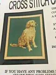 Stitch Pics Charts ~ Golden Retriever Dog - Cross stitch CHART ONLY