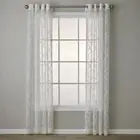 SKL Home Miranda Window Curtain Panel - White