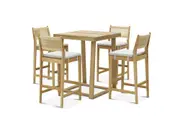 Rio Outdoor Teak Bar Table & Stool Set